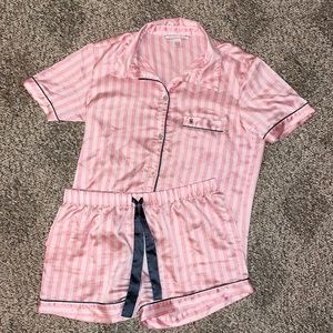 Victoria’s Secret Satin Boxer PJ Set